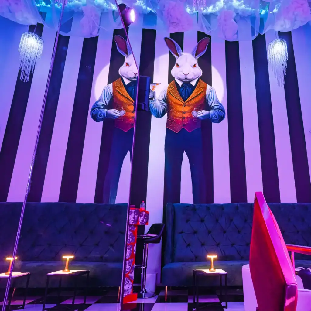 Interior of the White Rabbit Lie in Puerto Vallarta